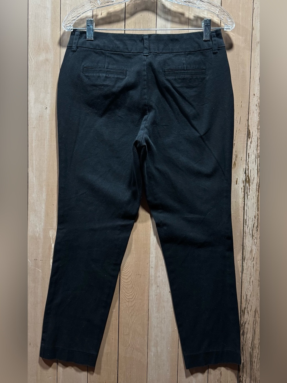 Faded Glory Black Cropped Dress Pants for Women